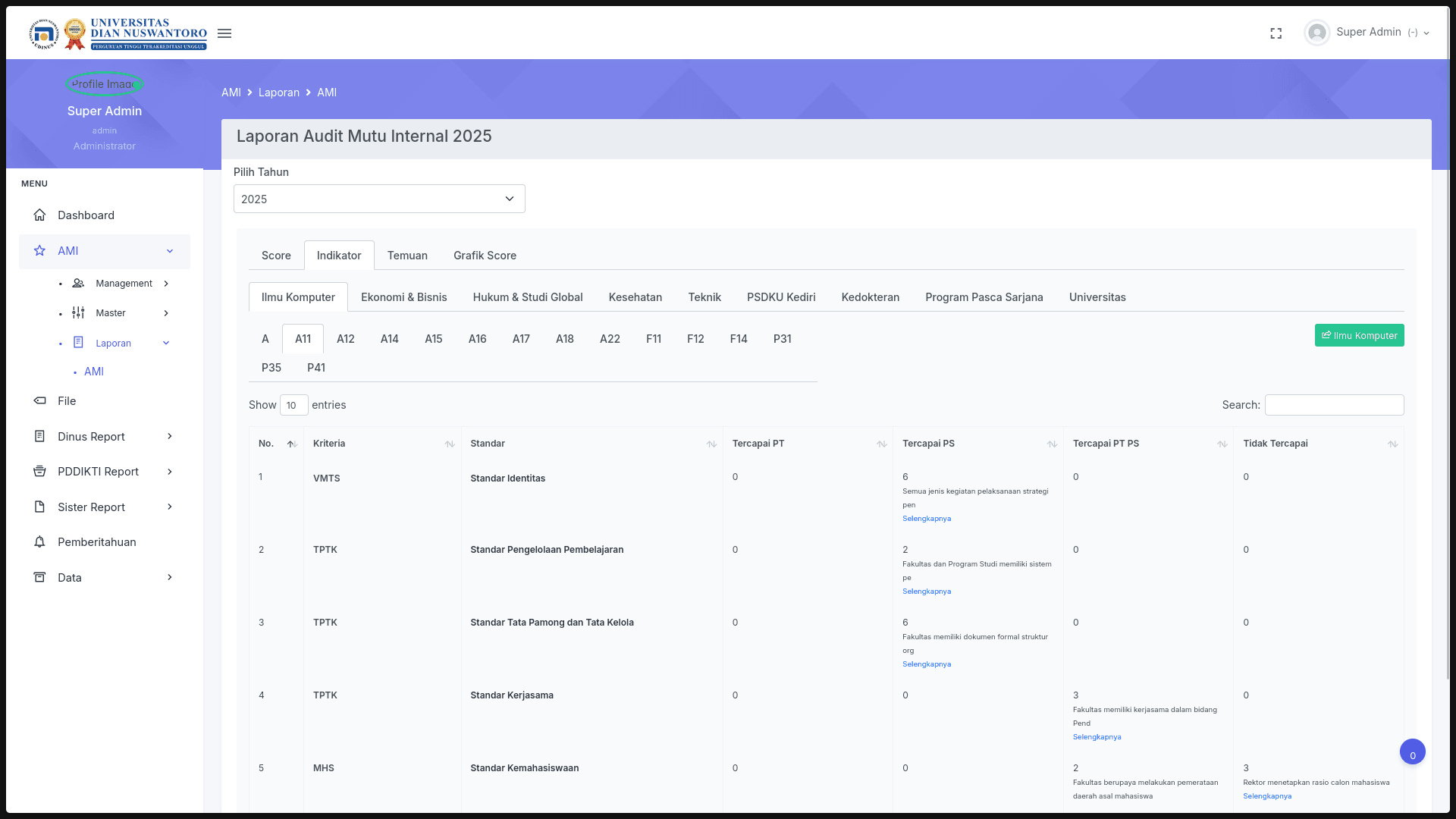 SPMI - Quality Assurance System screenshot 2
